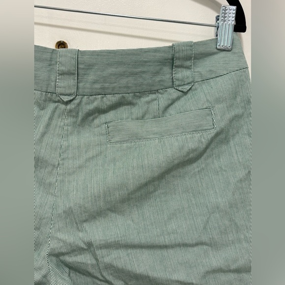 Anthropologie Elevenses Seersucker shorts. Size 10 - Picture 6 of 9